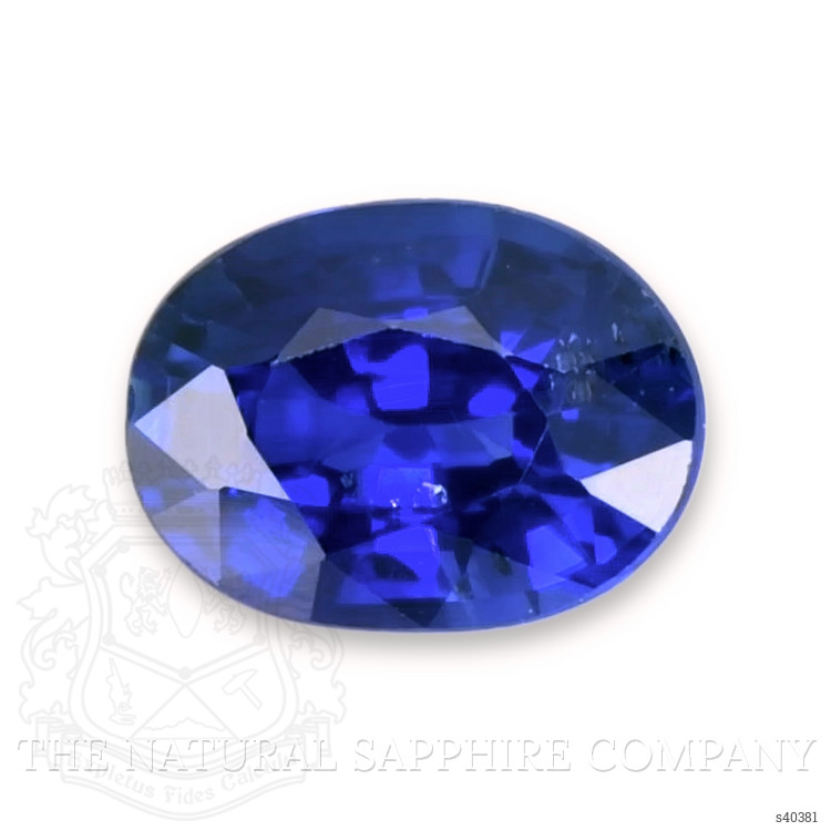 2.05 Ct. Blue Sapphire from Ceylon (Sri Lanka)