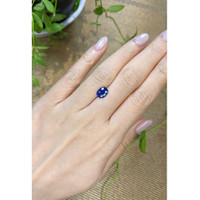 2.05 Ct. Blue Sapphire from Ceylon (Sri Lanka) Life Style