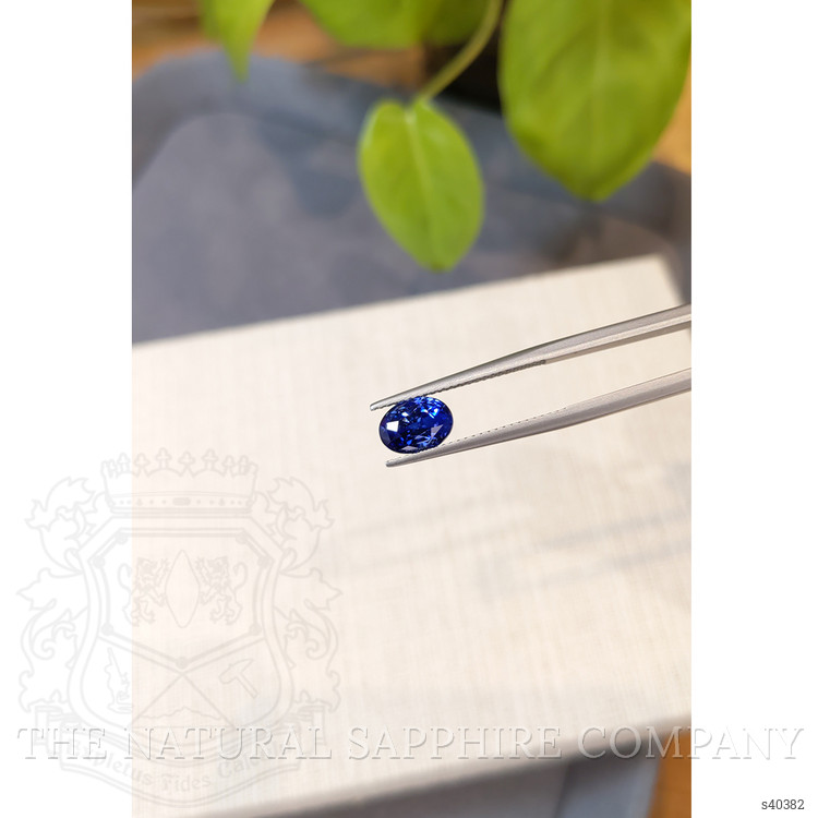 2.40 Ct. Blue Sapphire from Ceylon (Sri Lanka)