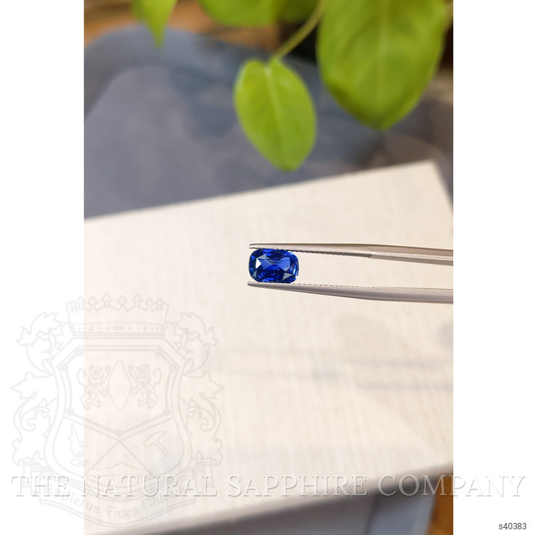 1.91 Ct. Blue Sapphire from Ceylon (Sri Lanka)