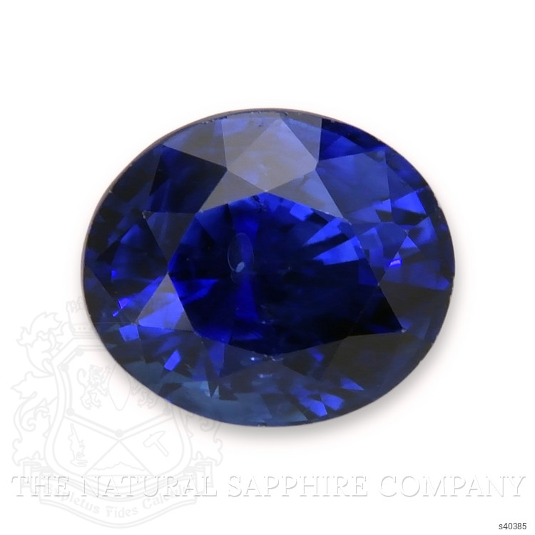 2.35 Ct. Blue Sapphire from Ceylon (Sri Lanka)