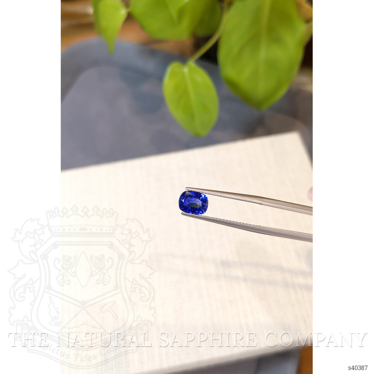 2.12 Ct. Blue Sapphire from Ceylon (Sri Lanka)