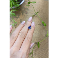2.07 Ct. Blue Sapphire from Ceylon (Sri Lanka) Life Style