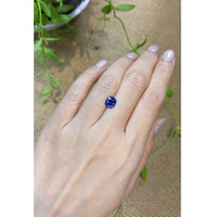 2.07 Ct. Blue Sapphire from Ceylon (Sri Lanka) Life Style