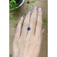 2.14 Ct. Blue Sapphire from Ceylon (Sri Lanka) Life Style