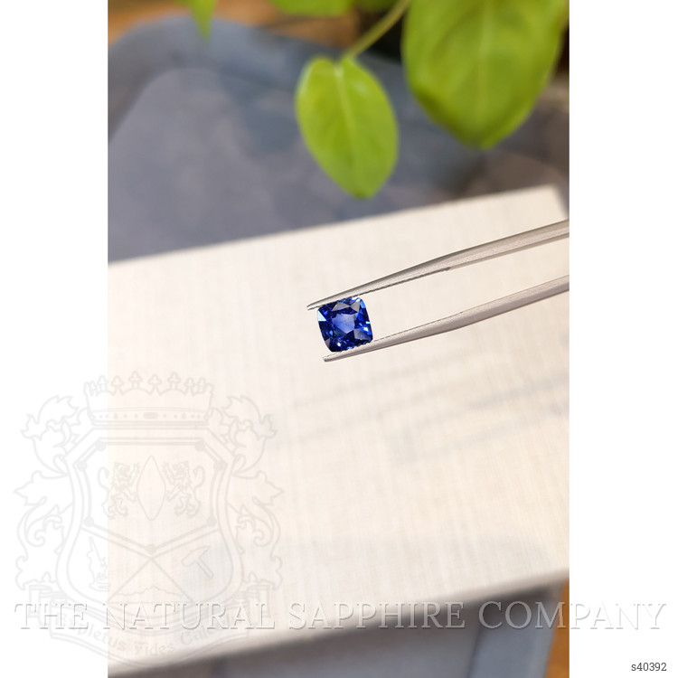 2.08 Ct. Blue Sapphire from Ceylon (Sri Lanka)