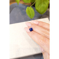 2.08 Ct. Blue Sapphire from Ceylon (Sri Lanka) Life Style