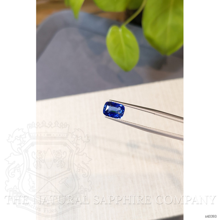 2.62 Ct. Blue Sapphire from Ceylon (Sri Lanka)