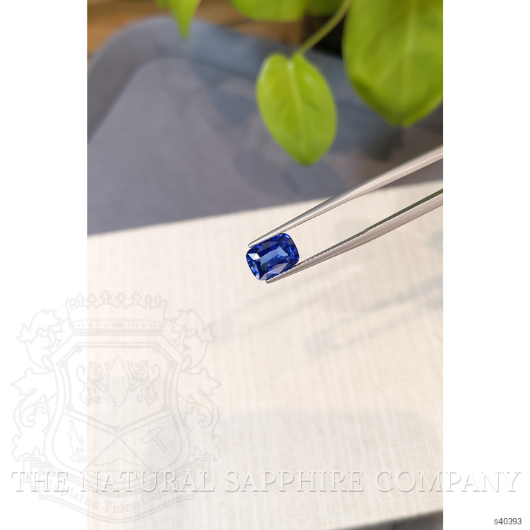 2.62 Ct. Blue Sapphire from Ceylon (Sri Lanka)