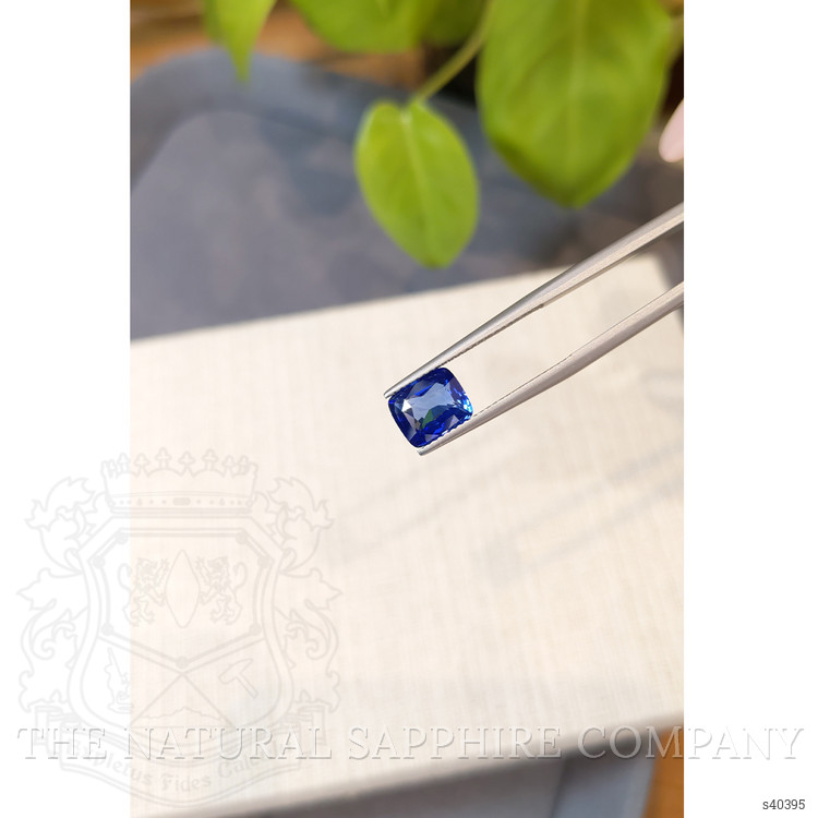 2.47 Ct. Blue Sapphire from Ceylon (Sri Lanka)