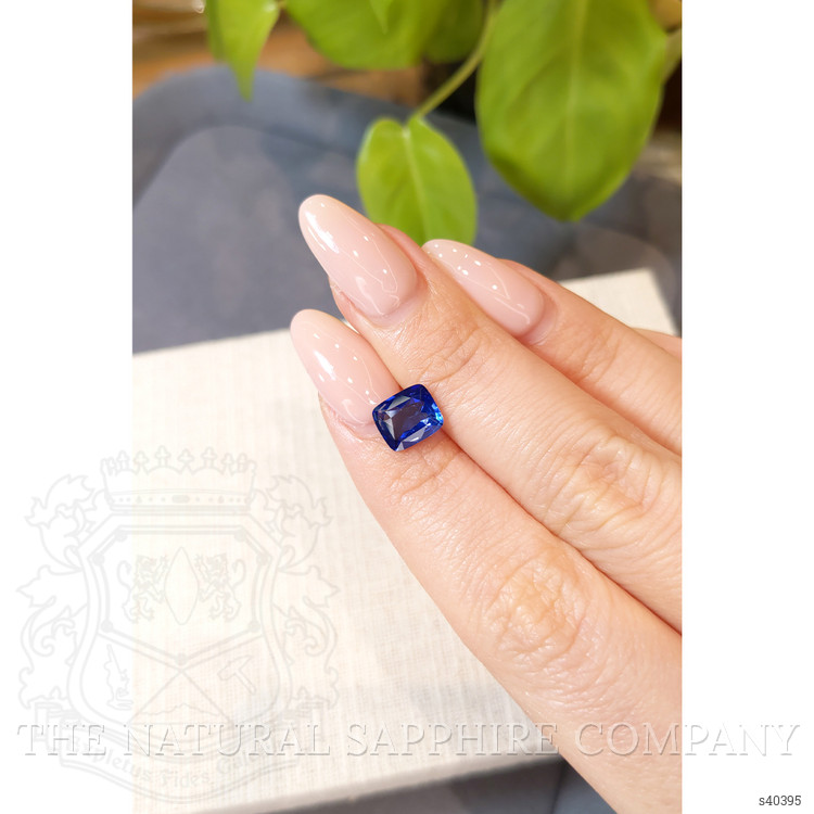 2.47 Ct. Blue Sapphire from Ceylon (Sri Lanka)
