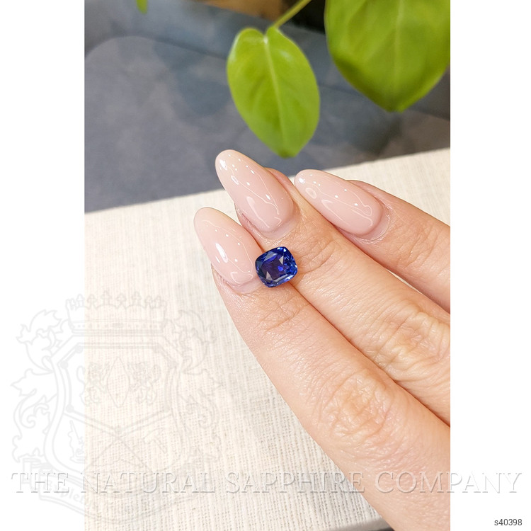 2.40 Ct. Blue Sapphire from Ceylon (Sri Lanka)