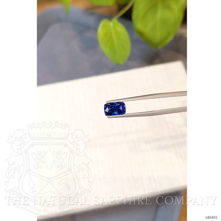 2.01 Ct. Blue Sapphire from Ceylon (Sri Lanka)