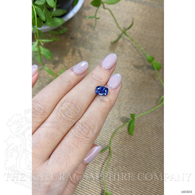 2.71 Ct. Blue Sapphire from Ceylon (Sri Lanka)