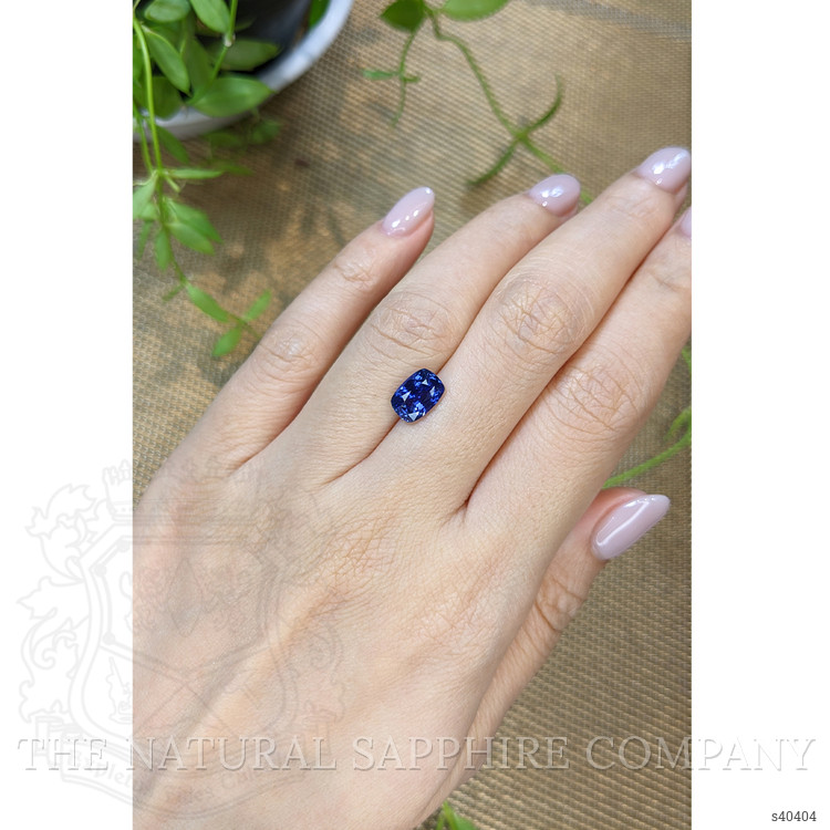 2.71 Ct. Blue Sapphire from Ceylon (Sri Lanka)