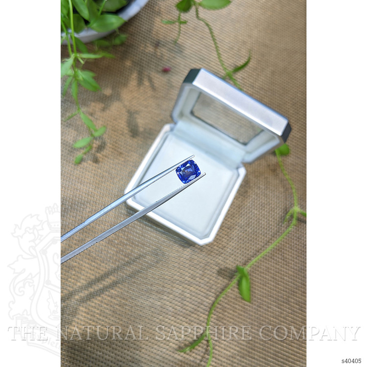 2.48 Ct. Blue Sapphire from Ceylon (Sri Lanka)
