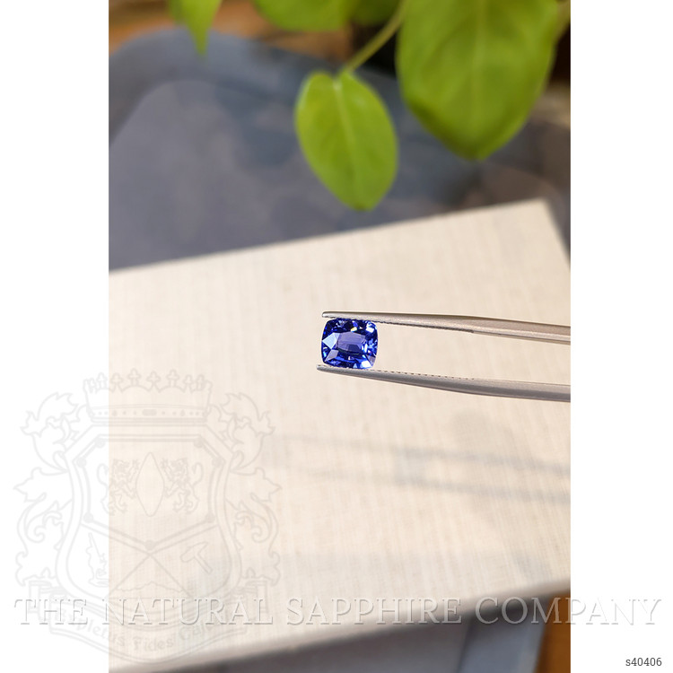 2.04 Ct. Blue Sapphire from Ceylon (Sri Lanka)