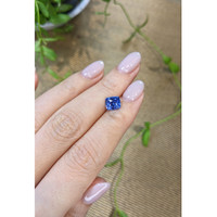 2.31 Ct. Blue Sapphire from Ceylon (Sri Lanka) Life Style