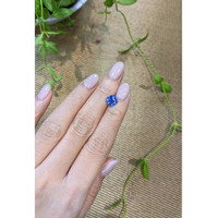 2.23 Ct. Blue Sapphire from Ceylon (Sri Lanka) Life Style