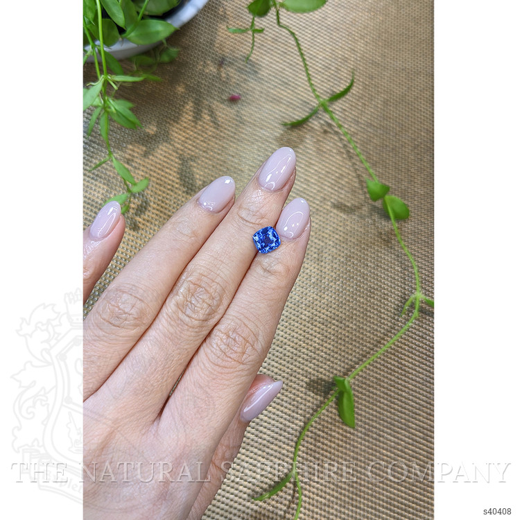 2.23 Ct. Blue Sapphire from Ceylon (Sri Lanka)