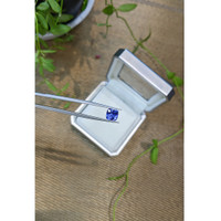 2.14 Ct. Blue Sapphire from Ceylon (Sri Lanka) Life Style