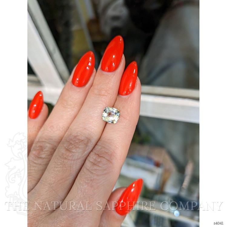 2.23 Ct. White Sapphire from Ceylon (Sri Lanka)