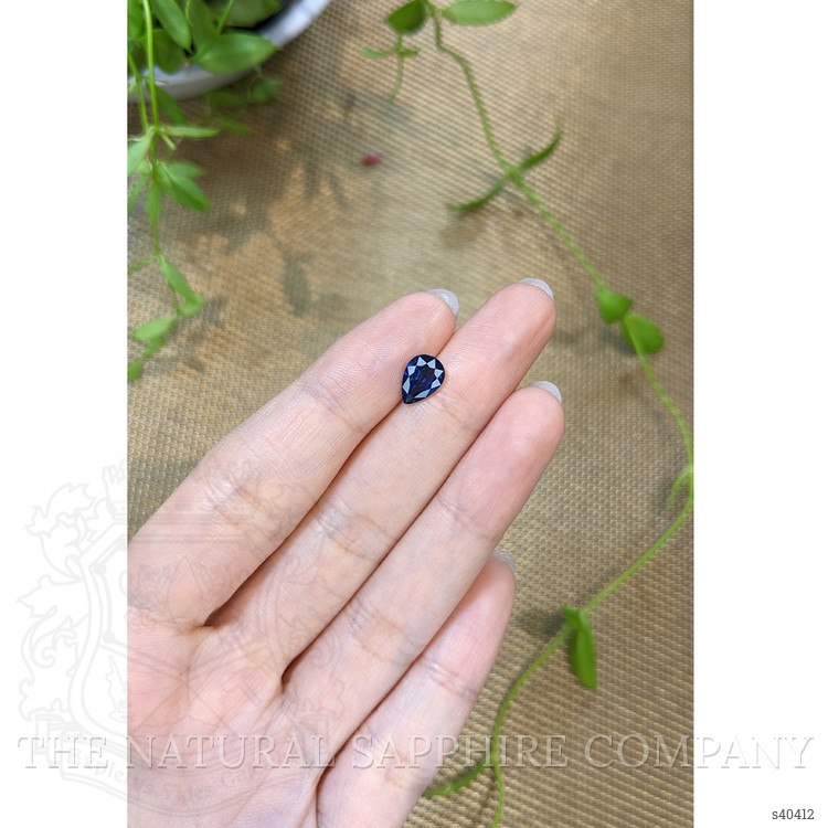 1.54 Ct. Blue Sapphire from Ceylon (Sri Lanka)