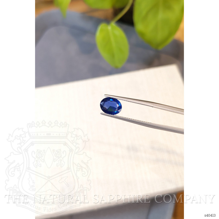 2.00 Ct. Blue Sapphire from Ceylon (Sri Lanka)