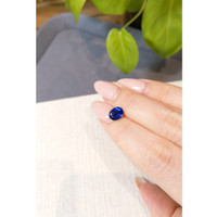 1.79 Ct. Blue Sapphire from Ceylon (Sri Lanka) Life Style