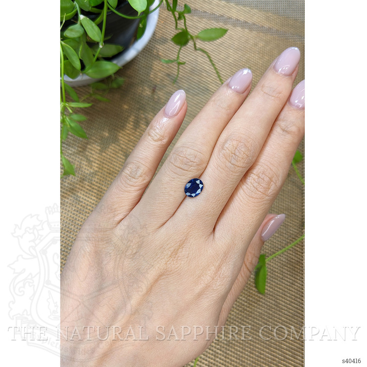 1.49 Ct. Blue Sapphire from Ceylon (Sri Lanka)