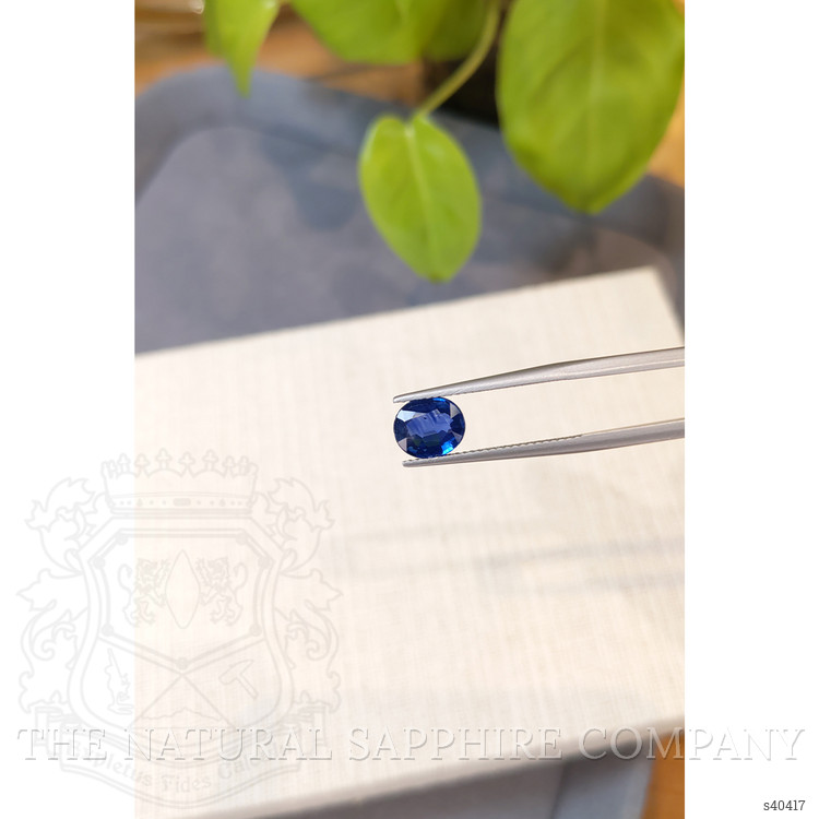 1.76 Ct. Blue Sapphire from Ceylon (Sri Lanka)