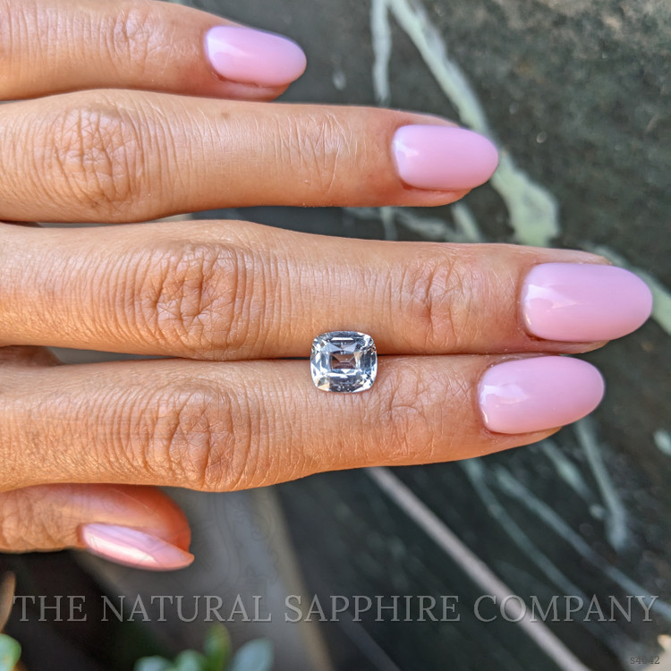 2.24 Ct. White Sapphire from Ceylon (Sri Lanka)