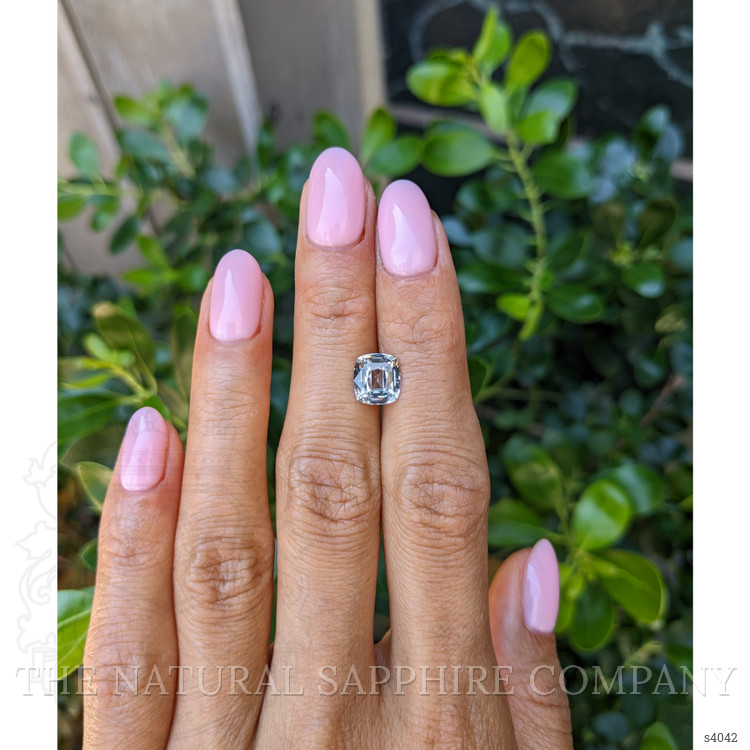 2.24 Ct. White Sapphire from Ceylon (Sri Lanka)