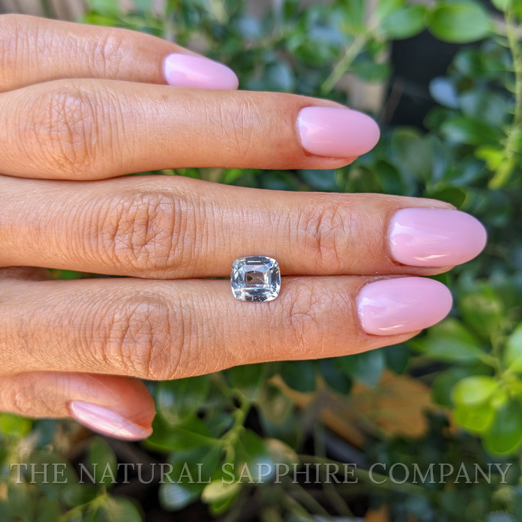 2.24 Ct. White Sapphire from Ceylon (Sri Lanka)