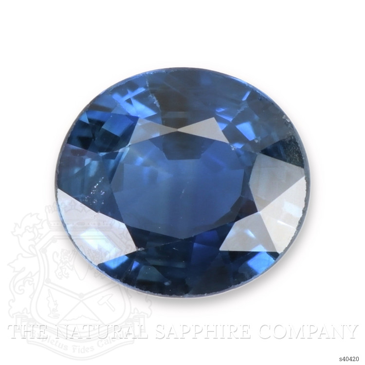 1.66 Ct. Blue Sapphire from Ceylon (Sri Lanka)