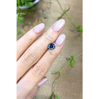 1.66 Ct. Blue Sapphire from Ceylon (Sri Lanka) Life Style