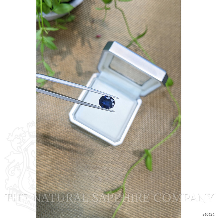 2.54 Ct. Blue Sapphire from Ceylon (Sri Lanka)