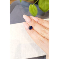 1.97 Ct. Blue Sapphire from Ceylon (Sri Lanka) Life Style