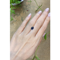 1.48 Ct. Blue Sapphire from Ceylon (Sri Lanka) Life Style