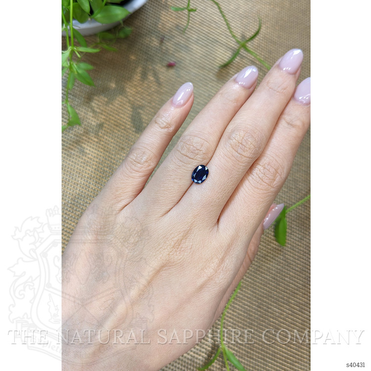 1.48 Ct. Blue Sapphire from Ceylon (Sri Lanka)