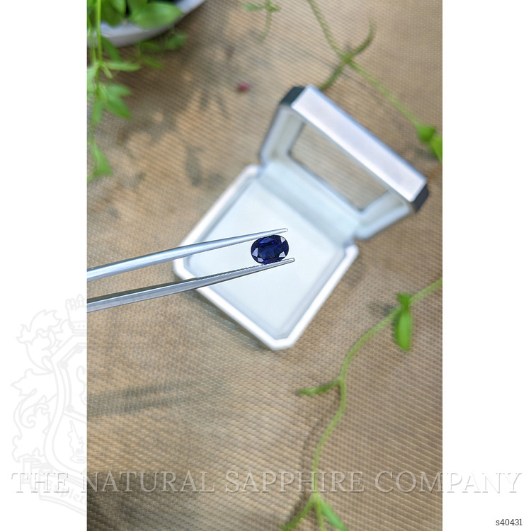 1.48 Ct. Blue Sapphire from Ceylon (Sri Lanka)