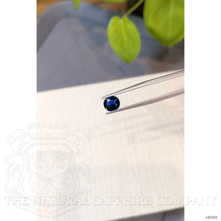 1.19 Ct. Blue Sapphire from Ceylon (Sri Lanka)