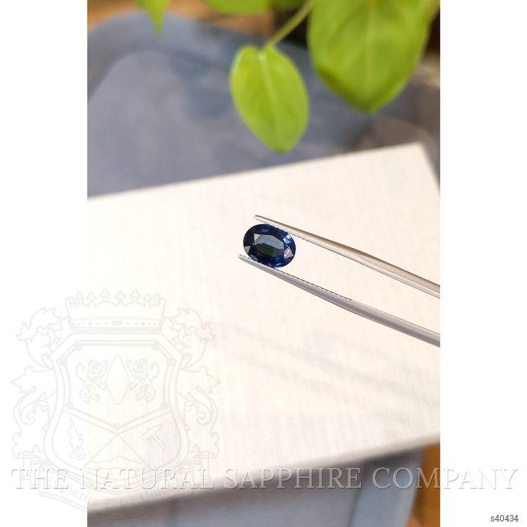 2.00 Ct. Blue Sapphire from Ceylon (Sri Lanka)