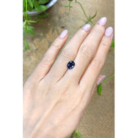 2.32 Ct. Blue Sapphire from Ceylon (Sri Lanka) Life Style
