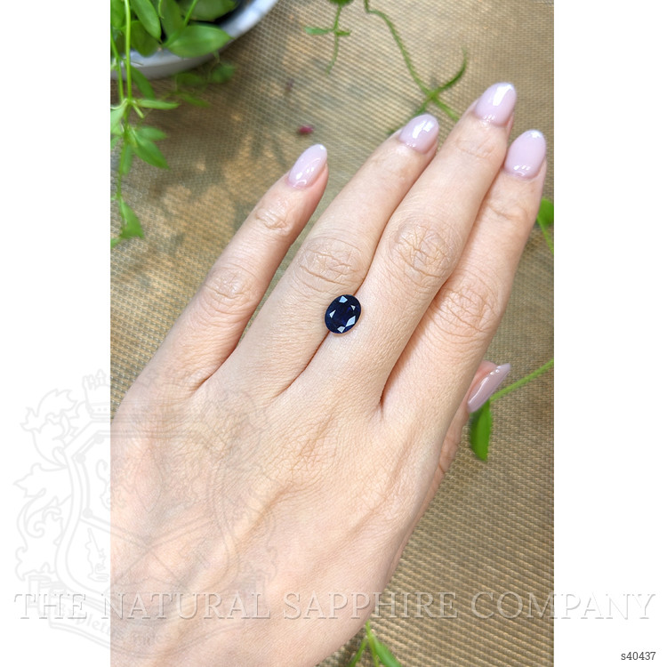 2.32 Ct. Blue Sapphire from Ceylon (Sri Lanka)
