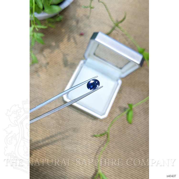 2.32 Ct. Blue Sapphire from Ceylon (Sri Lanka)