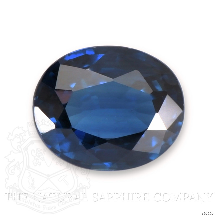 2.06 Ct. Blue Sapphire from Ceylon (Sri Lanka)