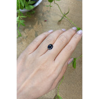 2.06 Ct. Blue Sapphire from Ceylon (Sri Lanka) Life Style