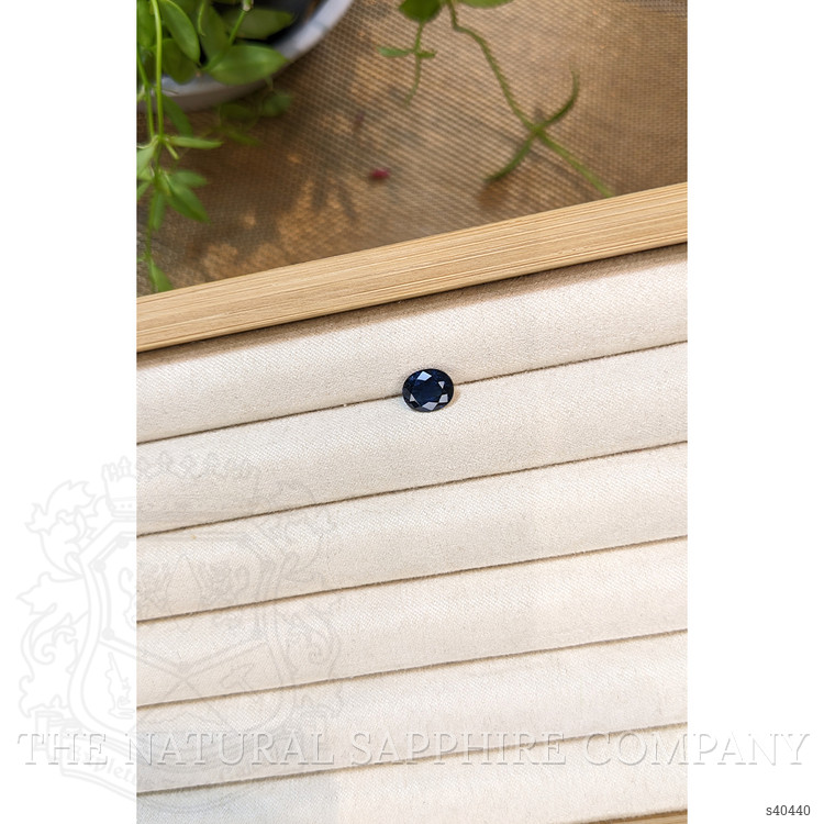 2.06 Ct. Blue Sapphire from Ceylon (Sri Lanka)