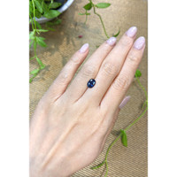 1.85 Ct. Blue Sapphire from Ceylon (Sri Lanka) Life Style